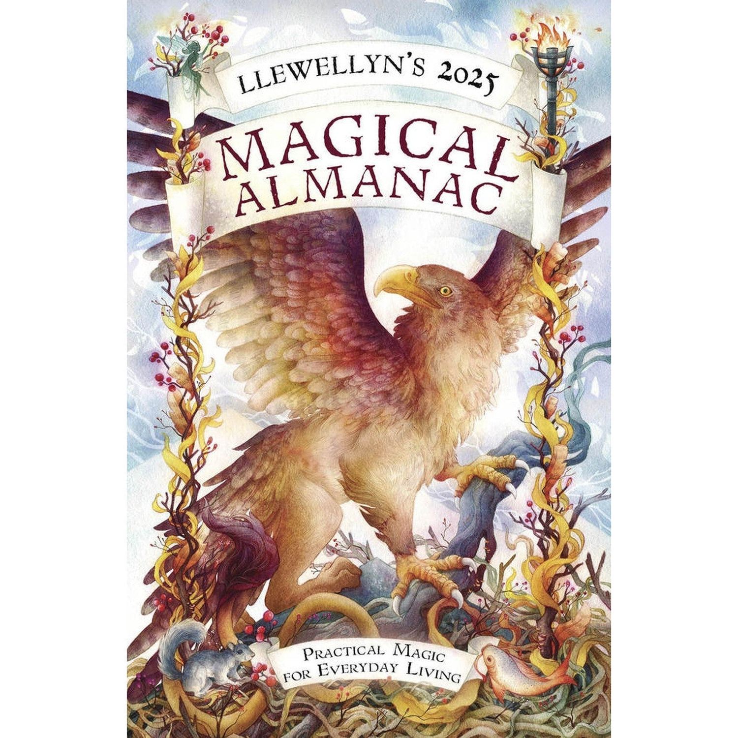 Llewellyn&#39;s 2025 Magical Almanac by Llewellyn, SKU LW2291, UPC 700317382669