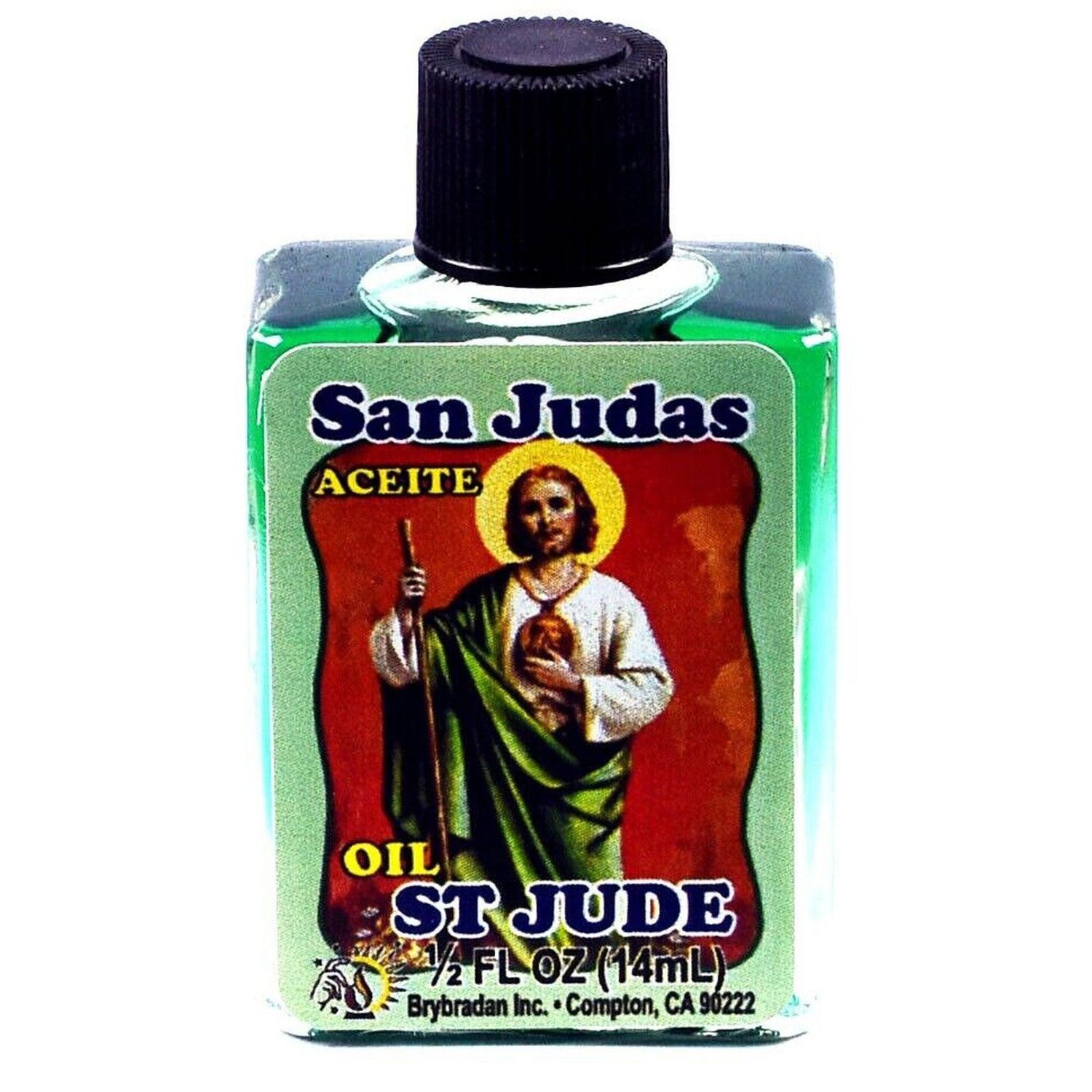 1/2 oz Brybradan Spiritual Oil - St. Jude, SKU RM-UNK287156, UPC 700317363279