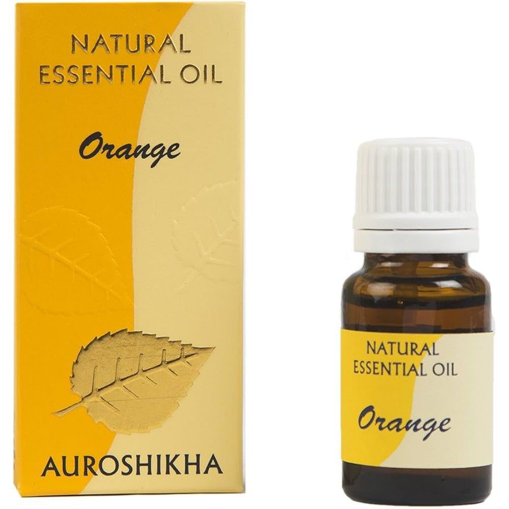 10 ml Auroshikha Essential Oil - Orange, SKU H07-102-AO-O, UPC 700317395850