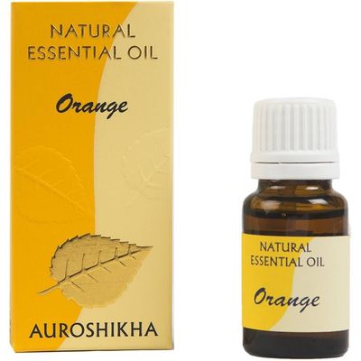 10 ml Auroshikha Essential Oil - Orange, SKU H07-102-AO-O, UPC 700317395850
