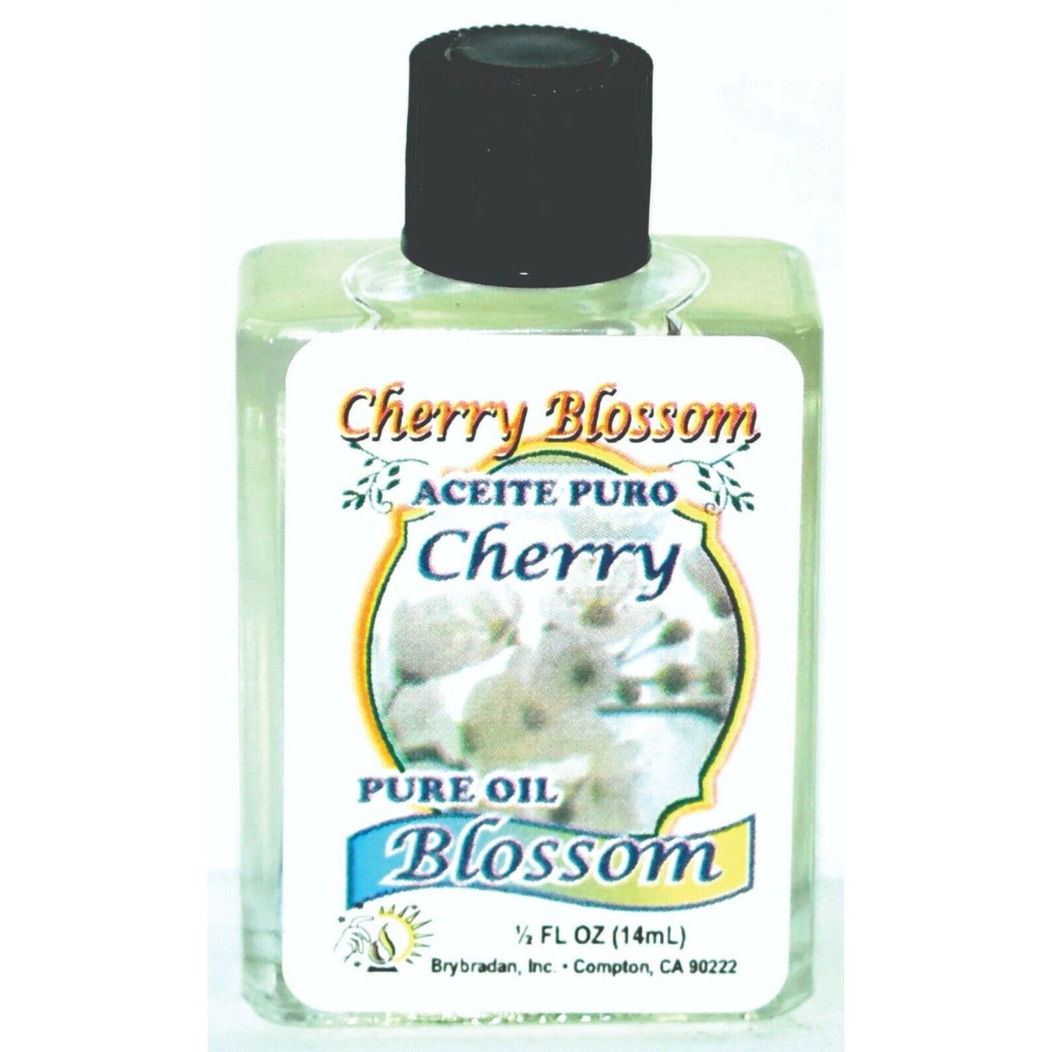 1/2 oz Brybradan Spiritual Oil - Pure Cherry Blossom, SKU RM-40655110, UPC 700317361343