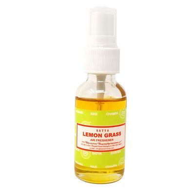 30 ml Satya Air Freshener - Lemon Grass, SKU I08-LGAF, UPC 700317377801