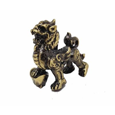 1&quot; Mini Statue - Foo Dog Lion, SKU K05-086-GB123-FUD, UPC 700317375425