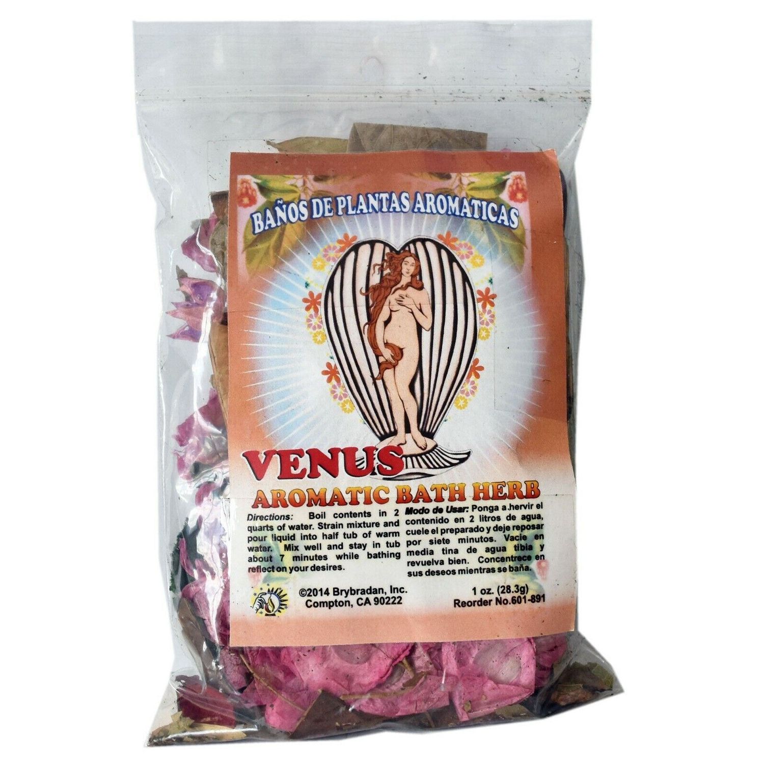 Brybradan Aromatic Bath Herbs - Venus, SKU RM-601549, UPC 700317365396