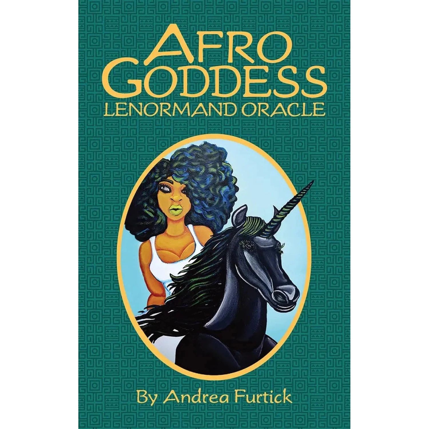 Afro Goddess Lenormand Oracle by Andrea Furtick, SKU UG-AFGL37, UPC 700317412991