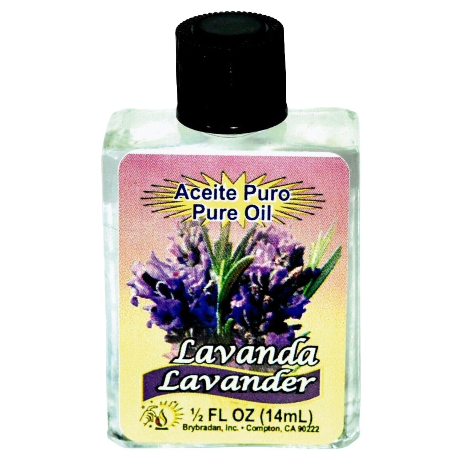 1/2 oz Brybradan Spiritual Oil - Pure Lavender, SKU RM-4065514, UPC 700317361480