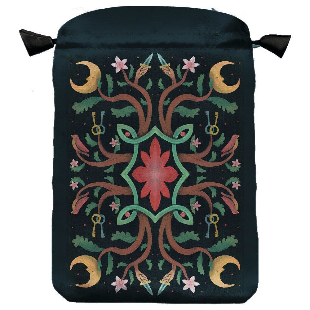Inspirational Wicca Satin Tarot Bag by Gonzalo Martinez Moreno, SKU LW2114, UPC 700317312895