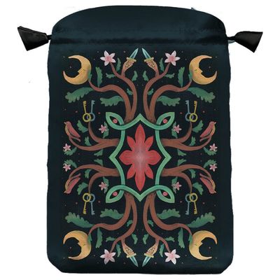 Inspirational Wicca Satin Tarot Bag by Gonzalo Martinez Moreno, SKU LW2114, UPC 700317312895