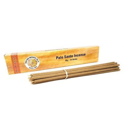 12&quot; 100% Pure Palo Santo Thick Incense Sticks (10 Pack), SKU H04-41-PSI-30, UPC 700317372622