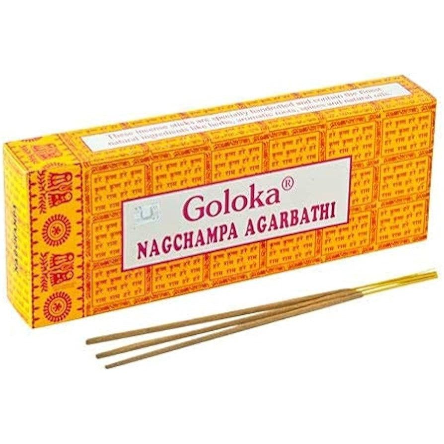 Nag Champa Goloka Incense Sticks 250 gram, SKU C04-01-GOK250, UPC 700317379683