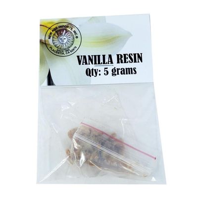 Vanilla Resin 5 Grams, SKU H07-096-VN05, UPC 700317313960