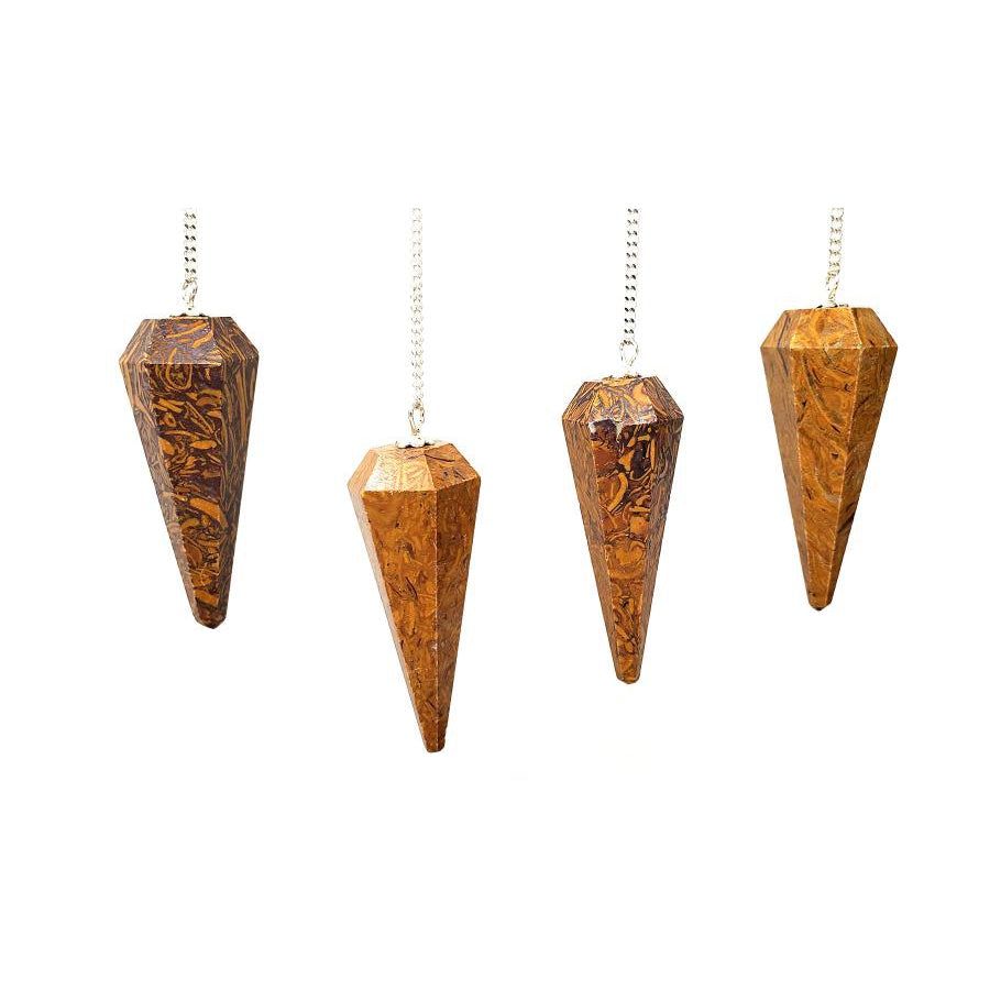 6-Sided Pendulum - Caligraphy, SKU PEND-53, UPC 700317301981