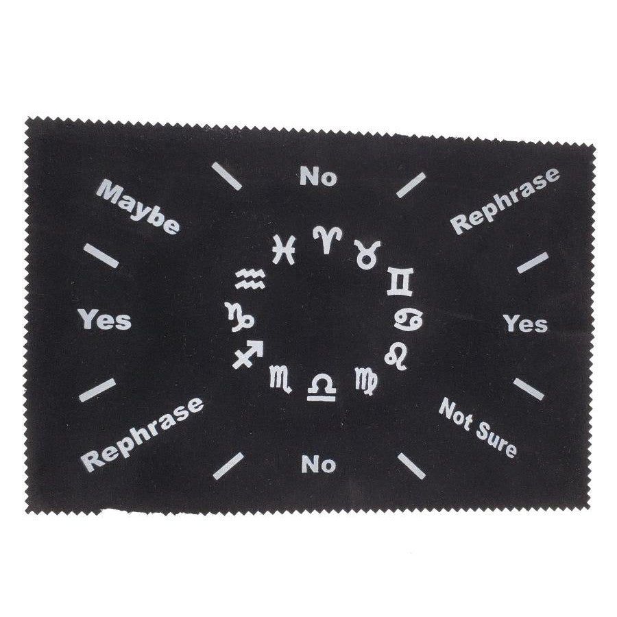 8&quot; x 12&quot; Zodiac Pendulum Mat, SKU V03-82-PMT-Zodiac, UPC 700317354840