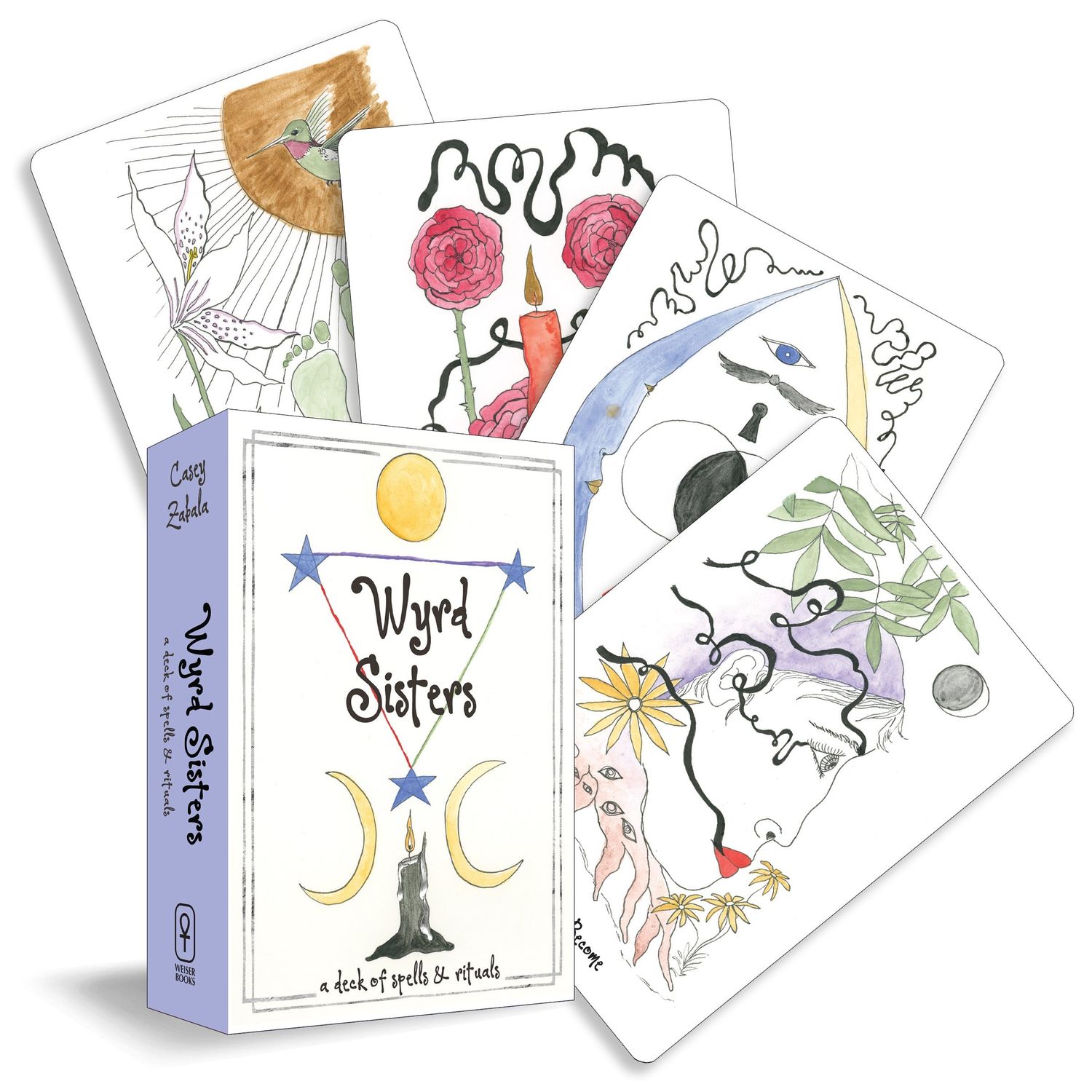 Wyrd Sisters Oracle Deck by Casey Zabala (Signed Copy), SKU R1665, UPC 700317370789