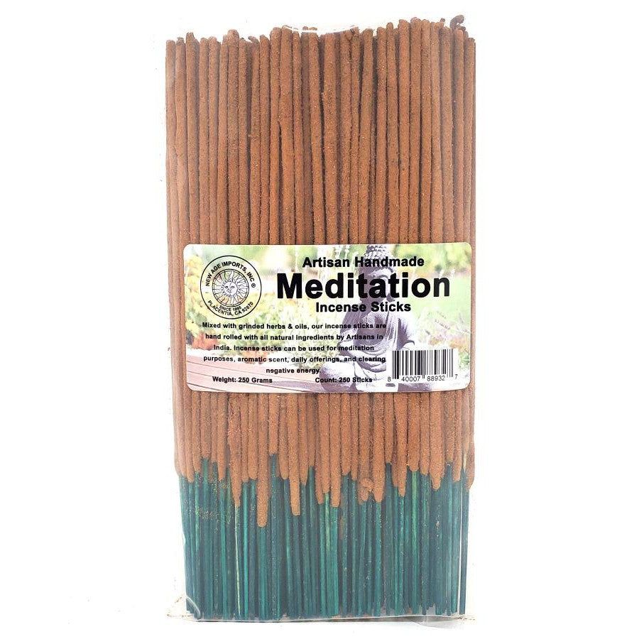 Artisan Handmade Incense Sticks - Meditation (250 Pack), SKU RI40-MED, UPC 700317308591