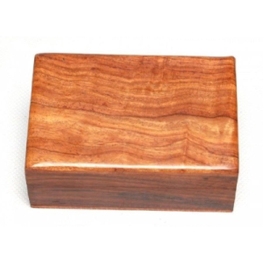 4&quot; x 6&quot; Carved Wood Box, SKU G07-18-M46P, UPC 700317383758