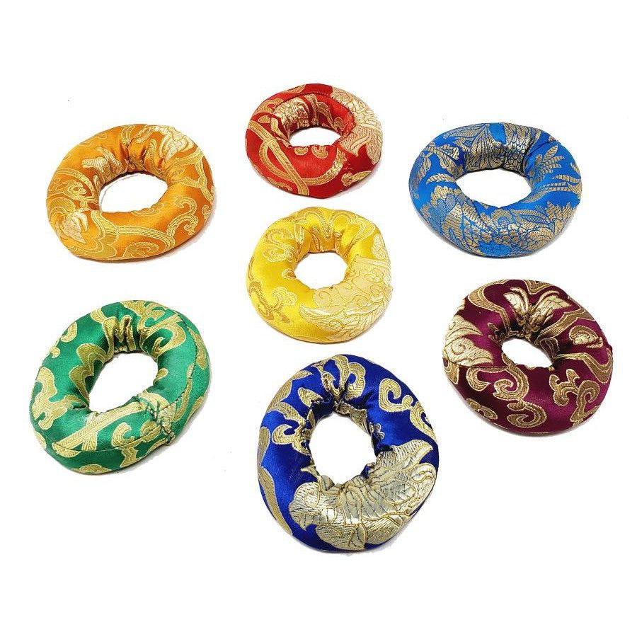 3-4&quot; Seven Chakra Color Tibetan Singing Bowl Rings (Set of 7), SKU H04-54-TB-SBR-7CH, UPC 700317371…