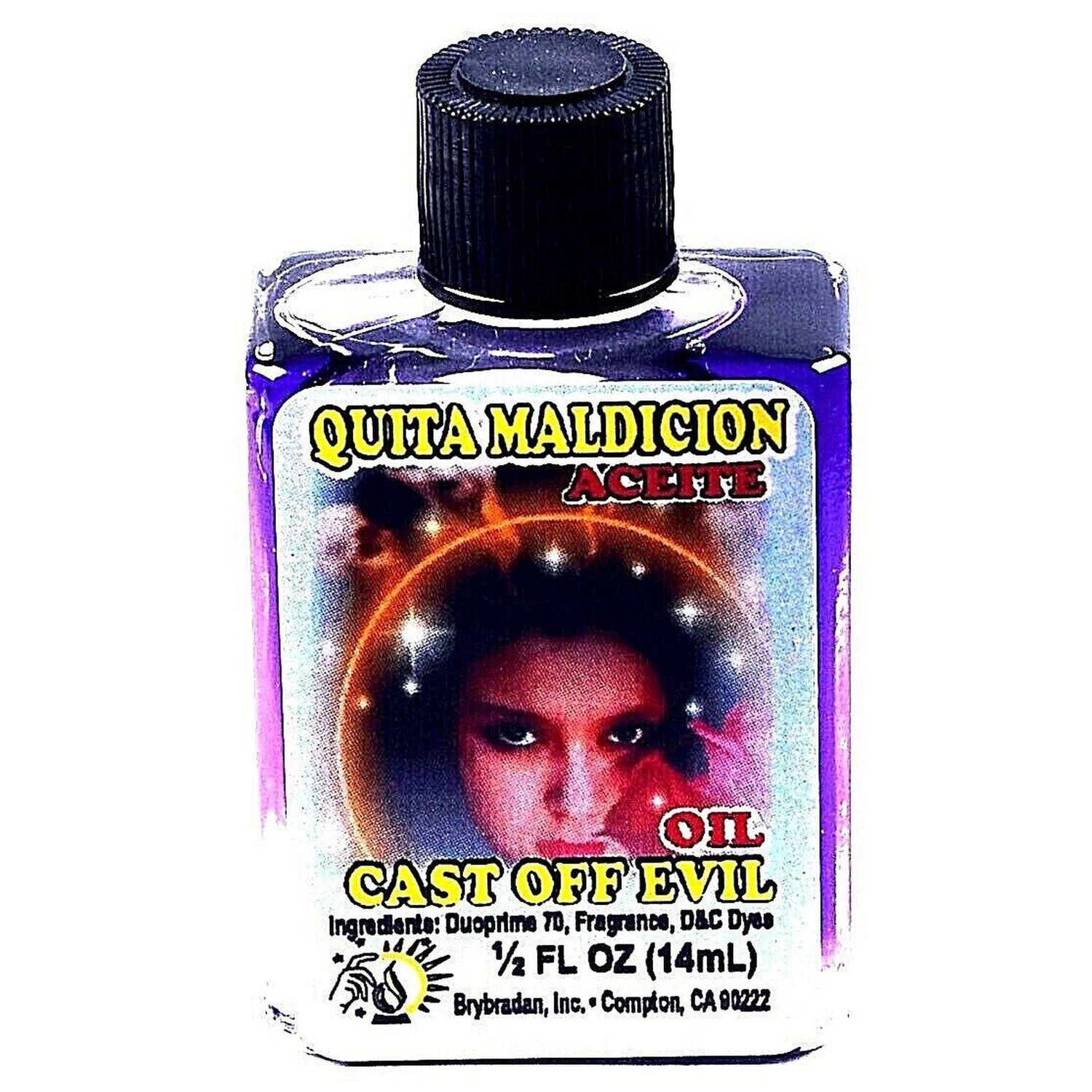 1/2 oz Brybradan Spiritual Oil - Cast Off Evil, SKU RM-287091, UPC 700317361947