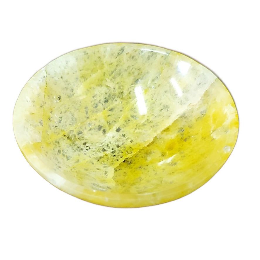 2&quot; Yellow Aventurine Gemstone Bowl, SKU Bowl-2YA, UPC 700317307266