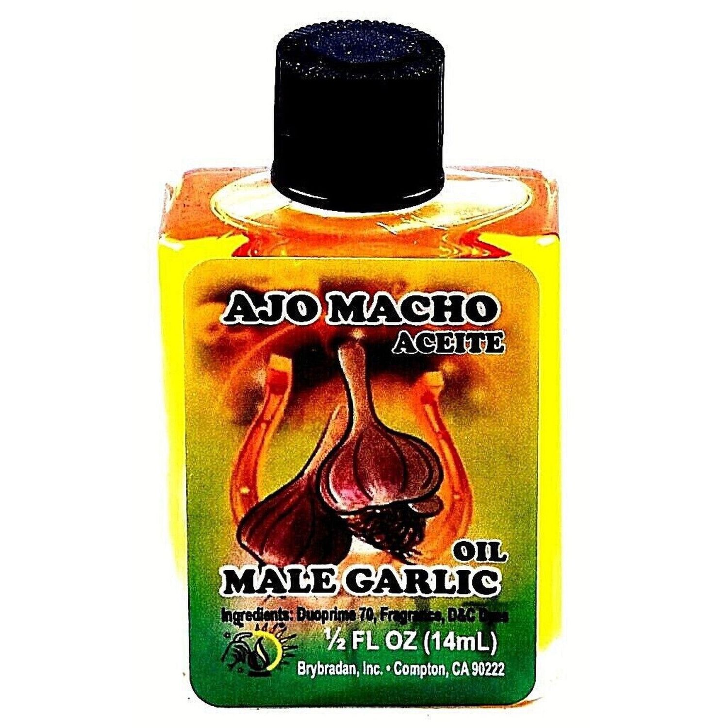 1/2 oz Brybradan Spiritual Oil - Male Garlic, SKU RM-287005, UPC 700317362715