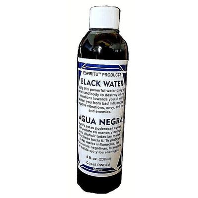 8 oz Aura Waters - Black Water, SKU RM-792206, UPC 700317365884