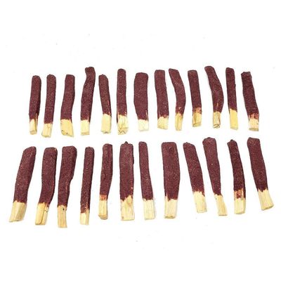 4&quot; Dragon&#39;s Blood Dipped Palo Santo Sticks (5 Pack), SKU R053-PSDIP-DB-1, UPC 700317389002