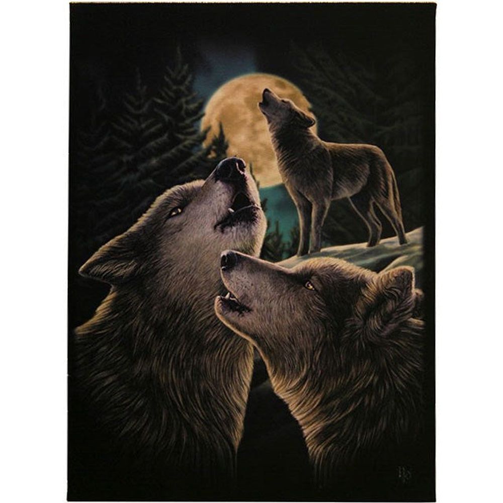 9.8&quot; Lisa Parker Canvas Print - Wolf Song, SKU PG-14287, UPC 700317299622