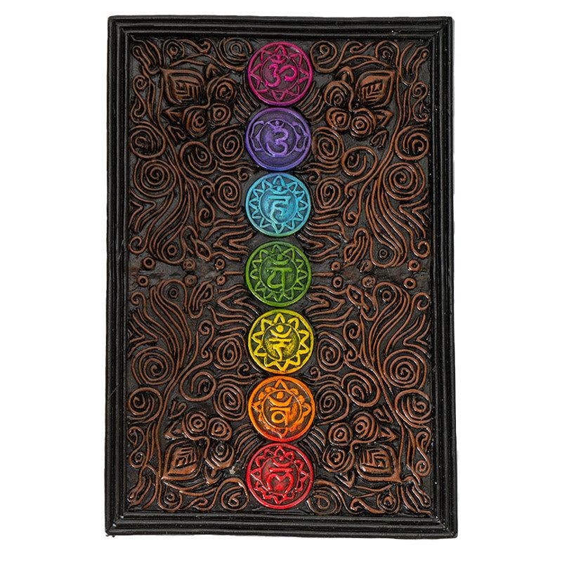 5.6&quot; Chakra Tarot Display Box, SKU PG-15991, UPC 700317395706