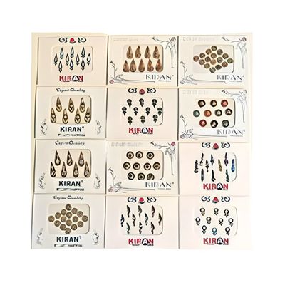 Bindi Body Dot Assorted (Set of 12), SKU K05-115-BIN, UPC 700317385004
