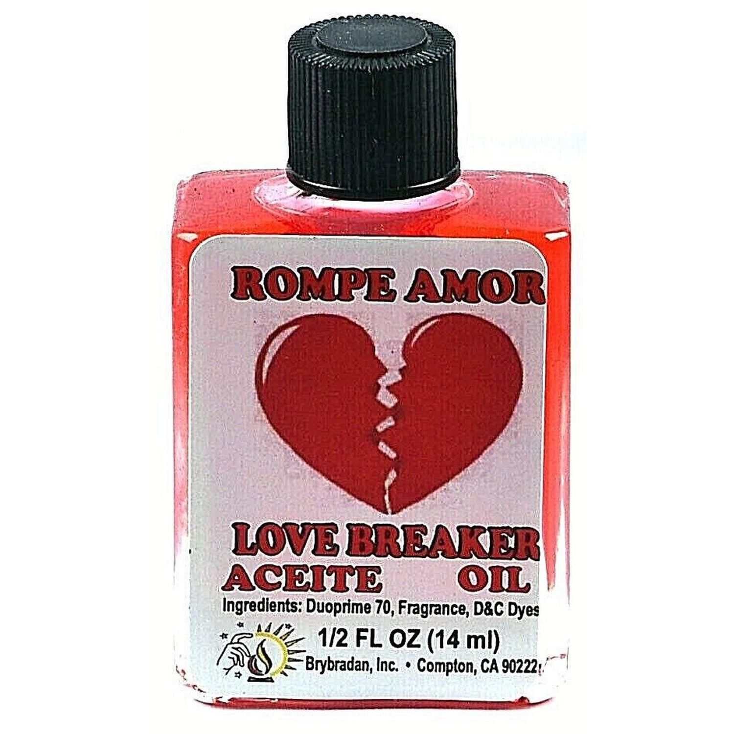 1/2 oz Brybradan Spiritual Oil - Love Breaker, SKU RM-287540, UPC 700317362630