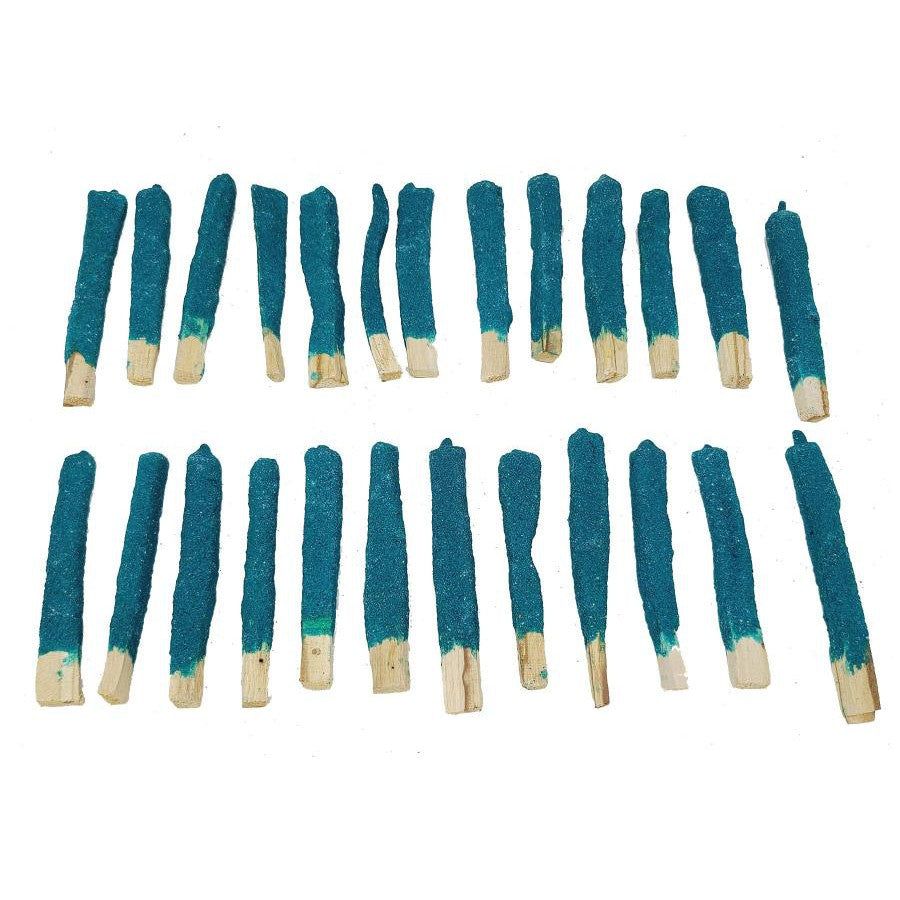 4&quot; Ocean Breeze Dipped Palo Santo Sticks (5 Pack), SKU PSDIP-OB-1, UPC 700317397236