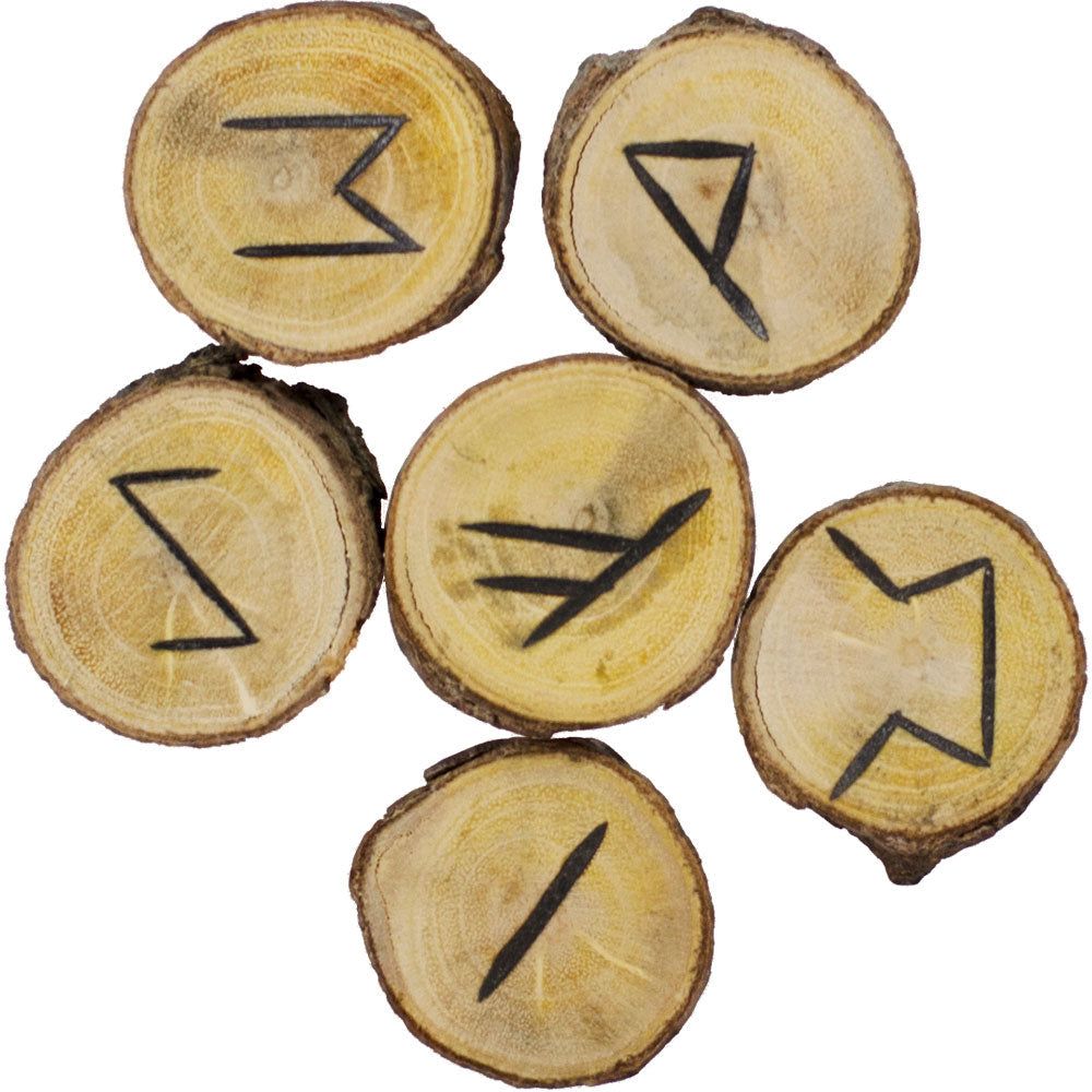 Poplar Wood Rune Set, SKU KH-65129, UPC 700317355236