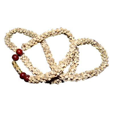 16&quot; Tulsi Beads Prayer Mala, SKU QQ142-TBM, UPC 700317385356