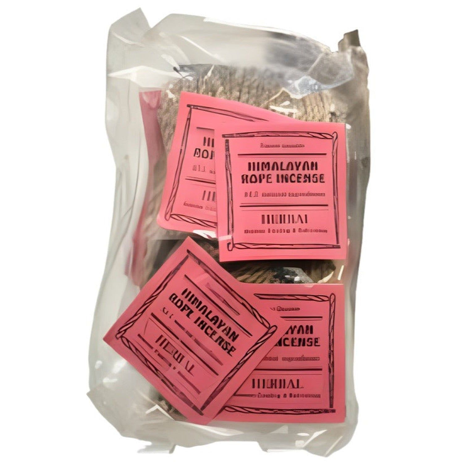 Tibetan Rope Incense with Burner - Herbal (20 Ropes), SKU T06-34-THHR-1, UPC 700317385400