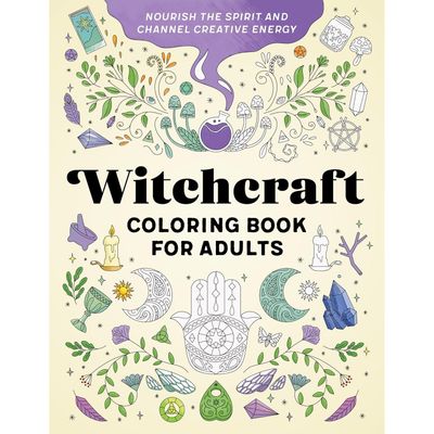 Witchcraft Coloring Book for Adults by Rockridge Press, SKU BB-205, UPC 700317415220