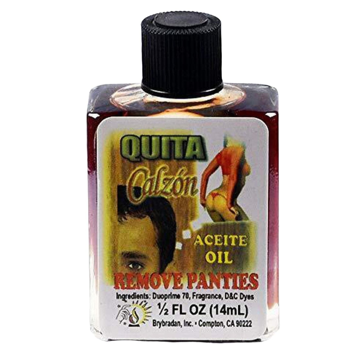 1/2 oz Brybradan Spiritual Oil - Remove Panties, SKU RM-287688, UPC 700317362920