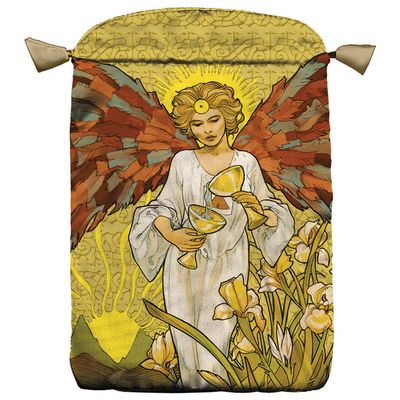Art Nouveau Satin Bag by Giulia Francesca Massaglia, SKU LW2179, UPC 700317354512