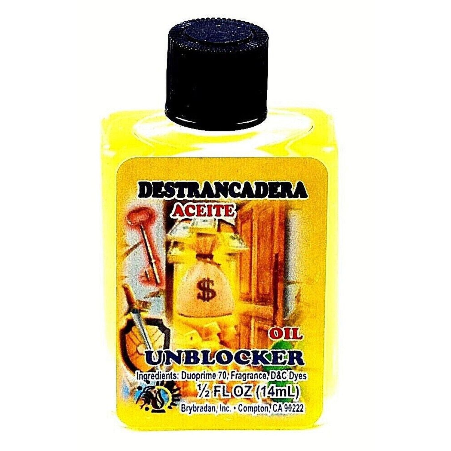 1/2 oz Brybradan Spiritual Oil - Unblocker, SKU RM-287253, UPC 700317363002