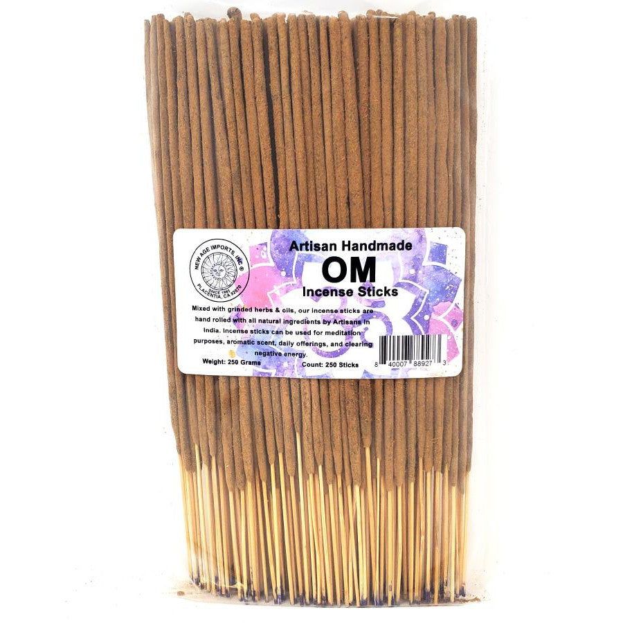 Artisan Handmade Incense Sticks - OM (250 Pack), SKU RI40-OM, UPC 700317308560