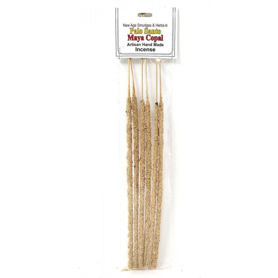 Artisan Handmade Resin &amp; Herb Incense Sticks - Palo Santo &amp; Copal (6 Pack), SKU RI09, UPC 700317419…