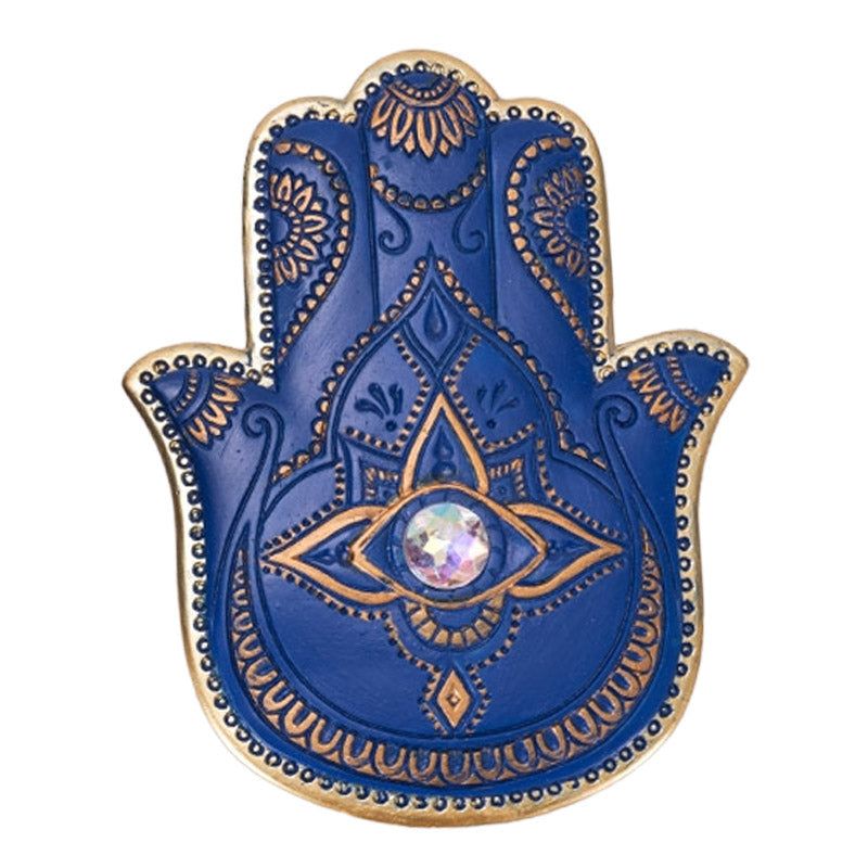 5&quot; Hamsa Hand Trinket Box, SKU PG-15744, UPC 700317392026