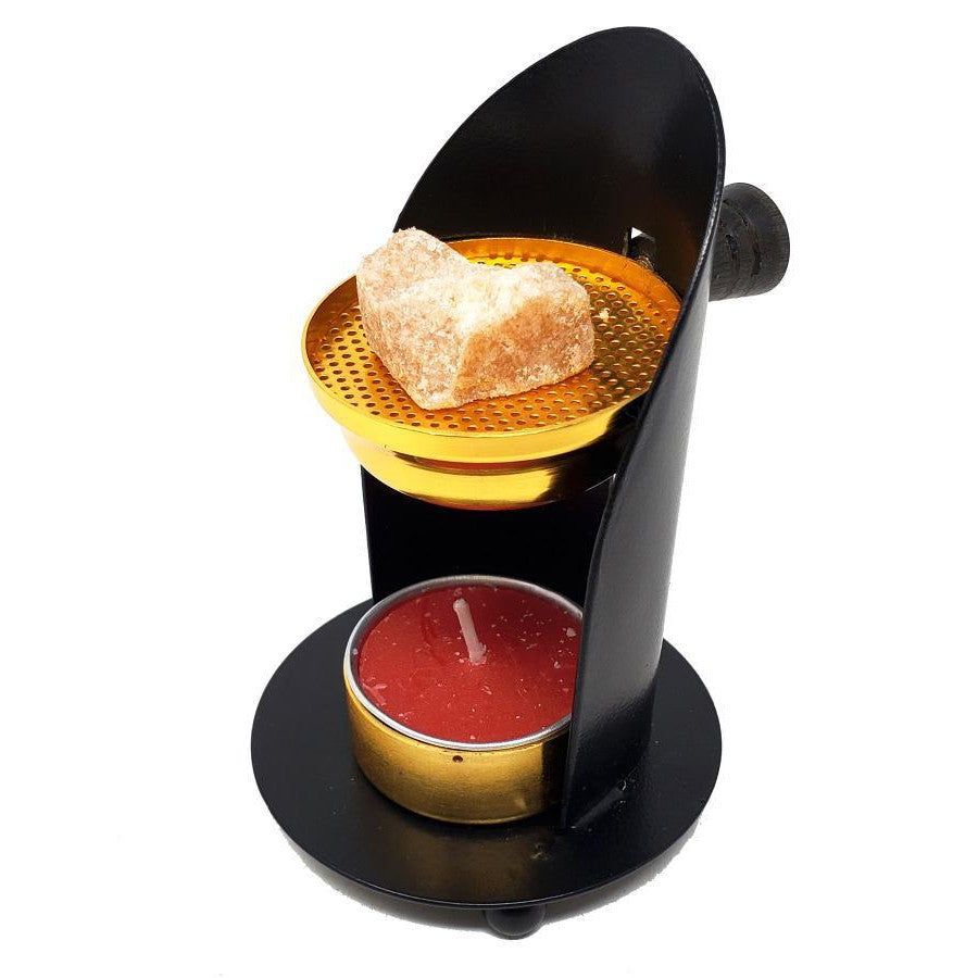 4.5&quot; Metal Adjustable Resin Burner, SKU I05-82-BCF, UPC 700317372080
