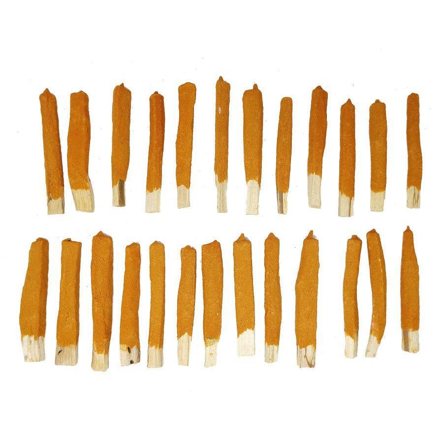 4&quot; Nag Champa Dipped Palo Santo Sticks (5 Pack), SKU R0-PSDIP-NC, UPC 700317412465