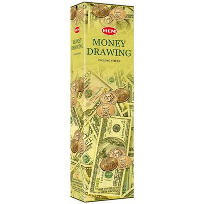 16&quot; Money Drawing Jumbo Hem Incense Sticks (6 Pack Case - 10 Sticks Each Pack), SKU C01-03-hem-jumb…