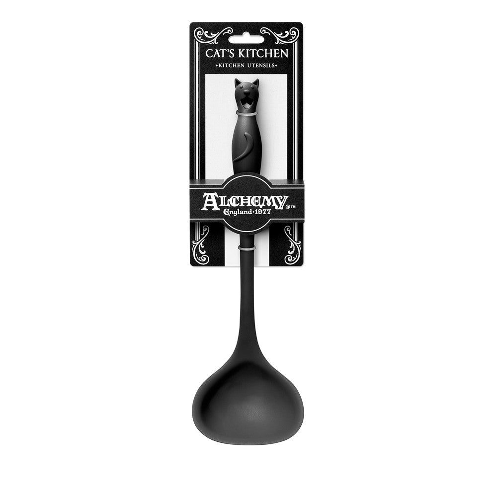 Black Cat Kitchen Utensils - Ladle, SKU AL-KU5, UPC 700317354123