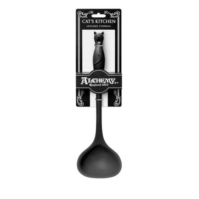 Black Cat Kitchen Utensils - Ladle, SKU AL-KU5, UPC 700317354123