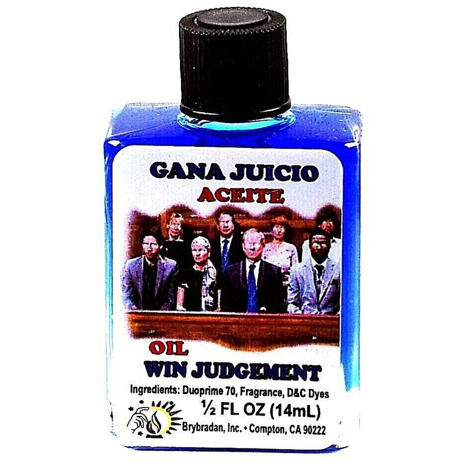 1/2 oz Brybradan Spiritual Oil - Win Judgement, SKU RM-UNK287259, UPC 700317363545