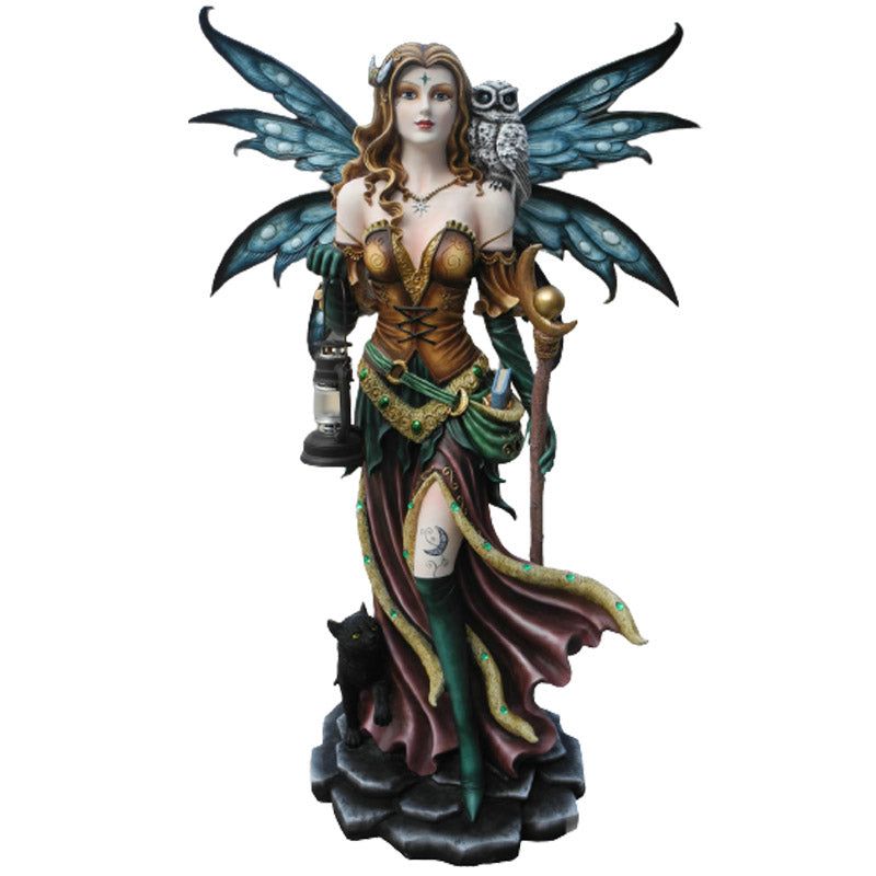 4.5&#39; Misty Caster Fairy Statue, SKU PG-15426, UPC 700317310945