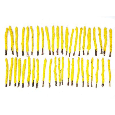 4&quot; Cinnamon Dipped Natural Sage Tree Branch Sticks (5 Pack), SKU K05-NSDIP-CI-D50, UPC 700317412434