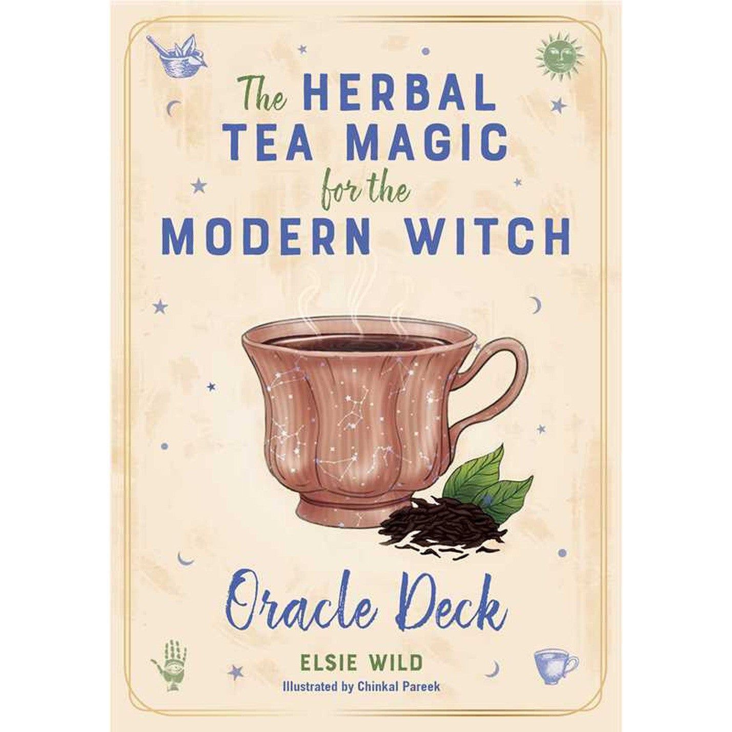 The Herbal Tea Magic for the Modern Witch Oracle Deck by Elsie Wild, Chinkal Pareek, SKU SS-292, UP…